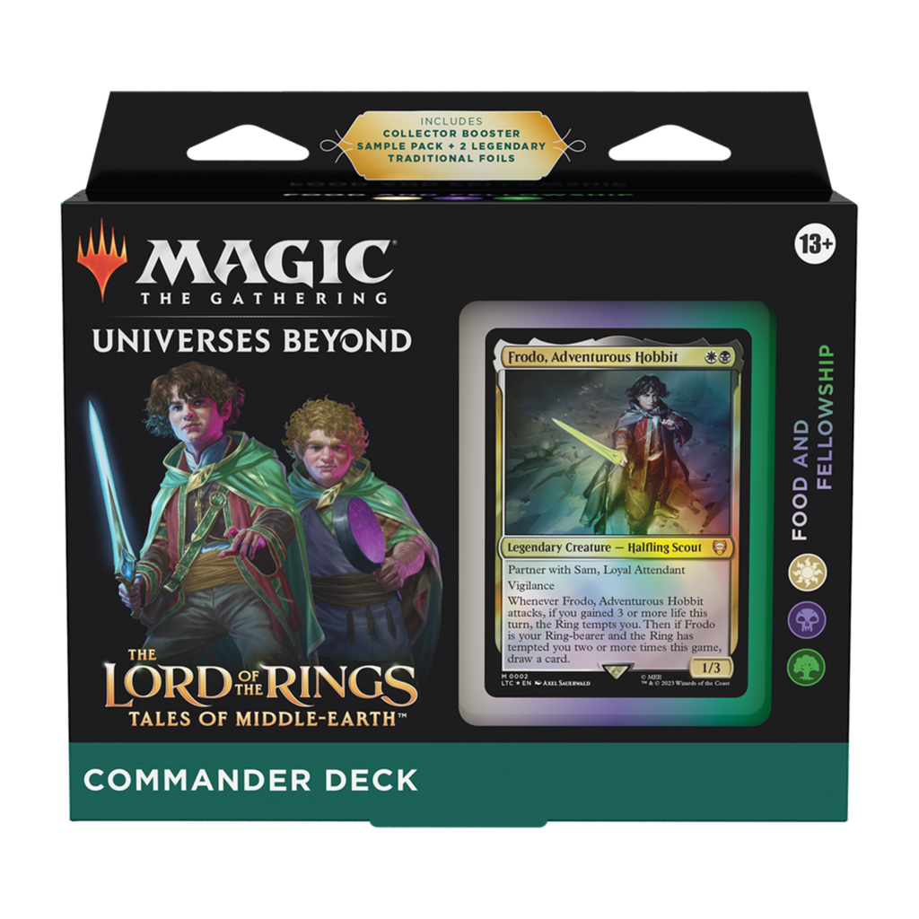 Magic The Gathering | Lord of the Rings Tales of Middle Earth - Commander Deck - Food and Fellowship