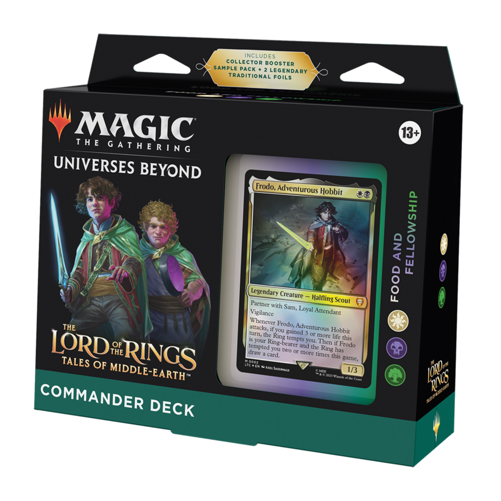 Magic The Gathering | Lord of the Rings Tales of Middle Earth - Commander Deck - Food and Fellowship