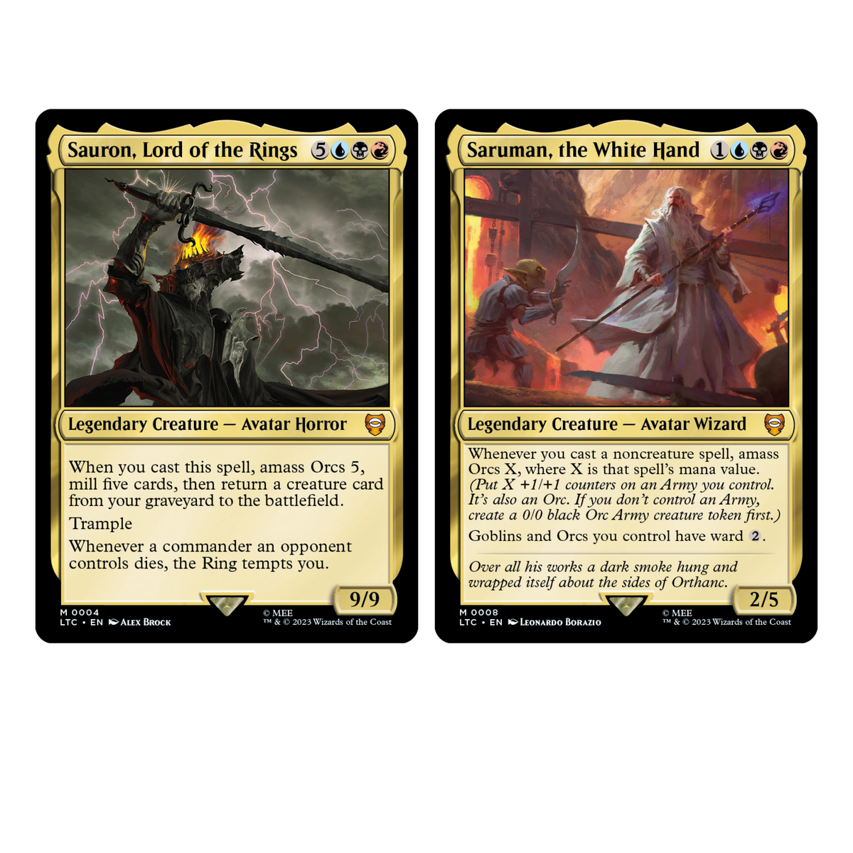 Magic The Gathering | Lord of the Rings Tales of Middle Earth - Commander Deck - The Hosts Of Mordor