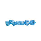Chessex | 7-Die Set - Luminary Mega Sky/Silver