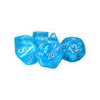 Chessex | 7-Die Set - Luminary Mega Sky/Silver