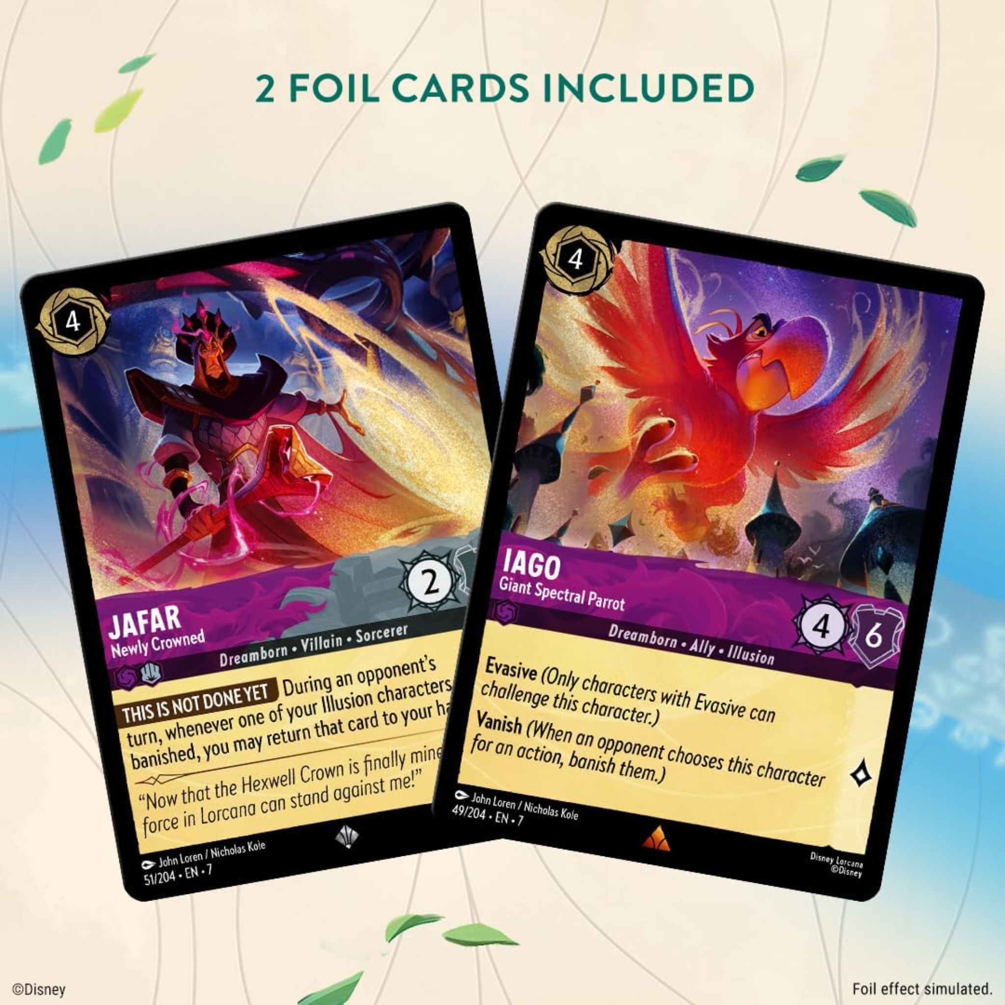 Lorcana | Archazia's Island - Single Player Deck - Jafar & Iago