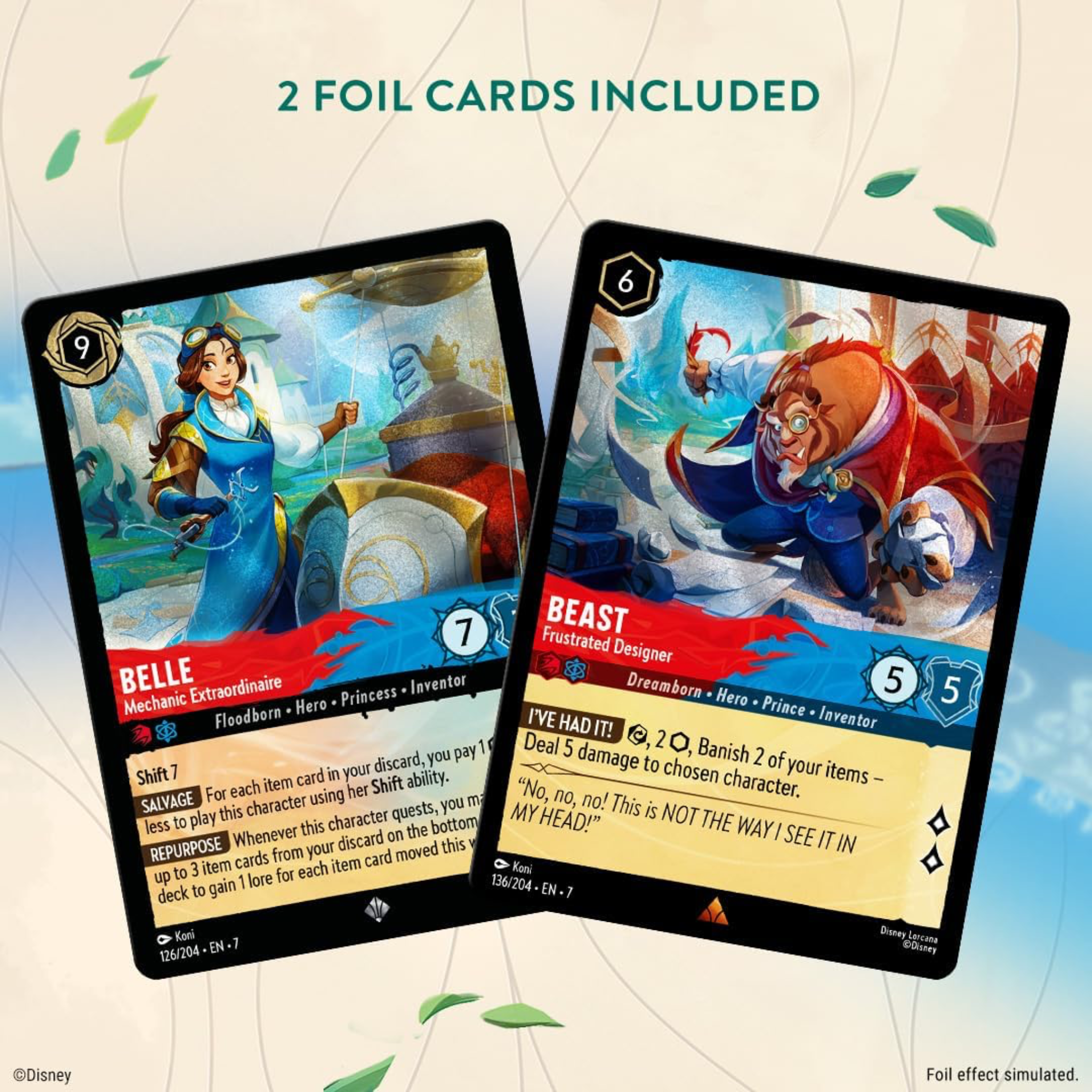 Lorcana | Archazia's Island - Single Player Deck - Belle & Beast