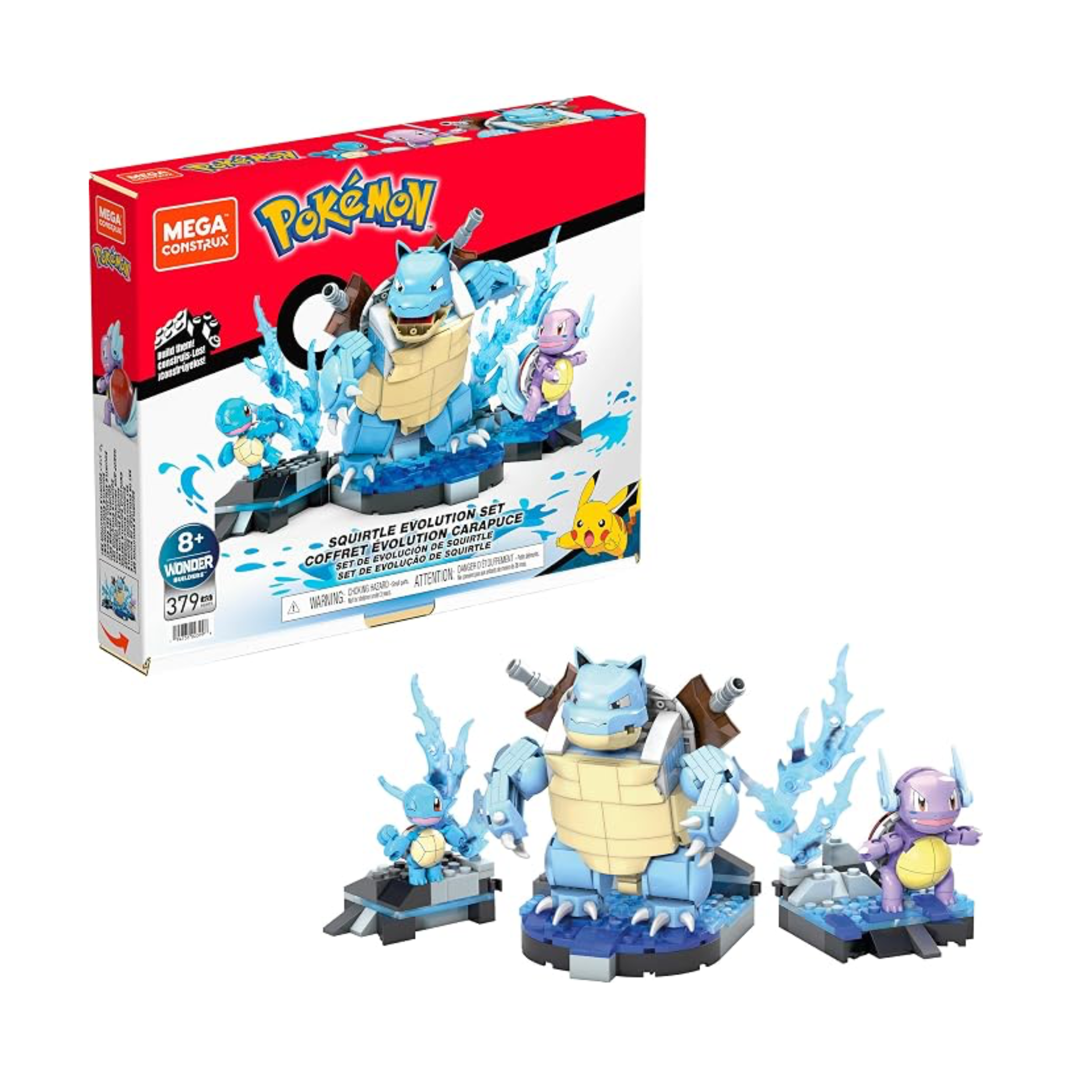 MEGA | Pokémon | Squirtle Evolution
