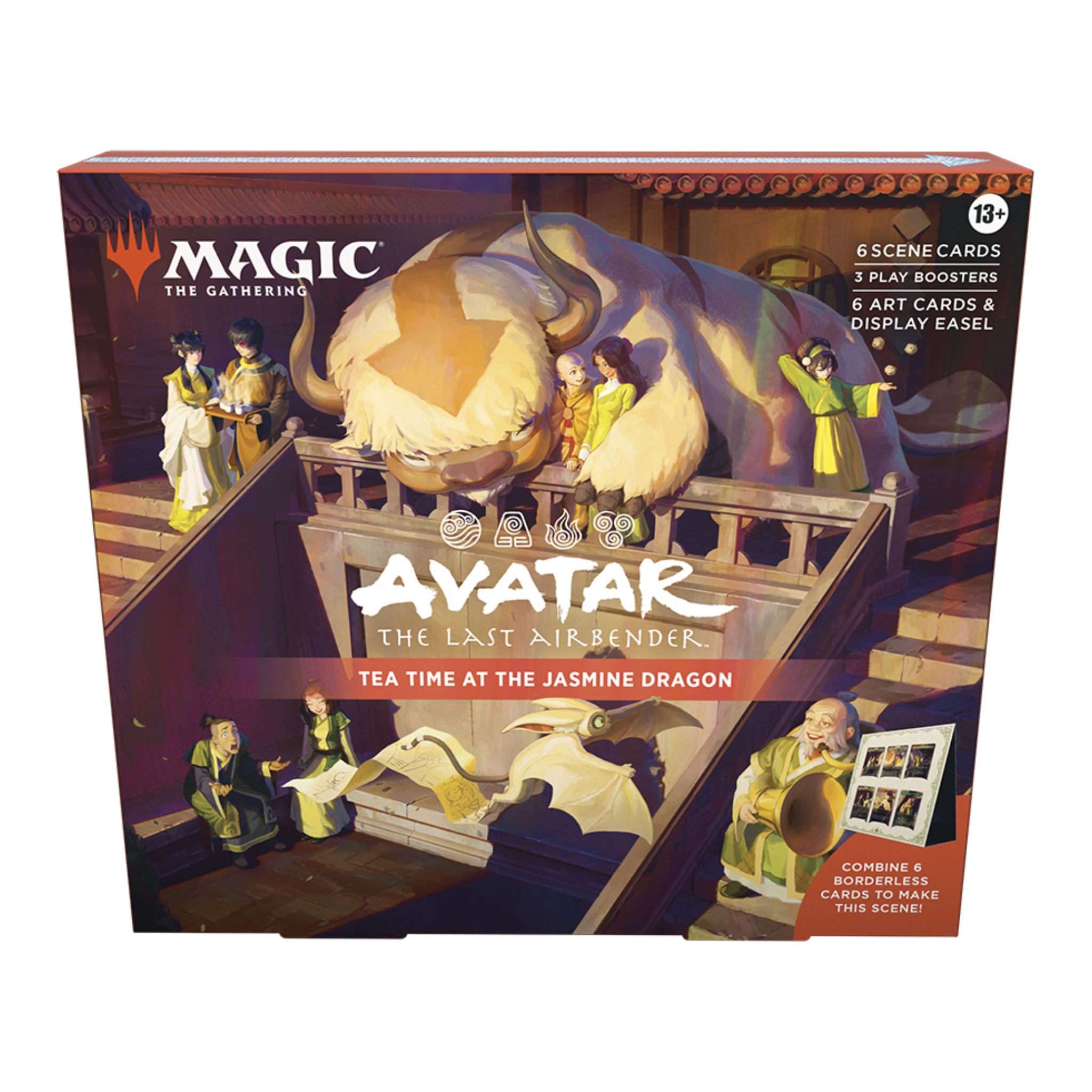 Magic The Gathering | Avatar The Last Airbender  – Scene Box - Tea Time At The Jasmine Dragon