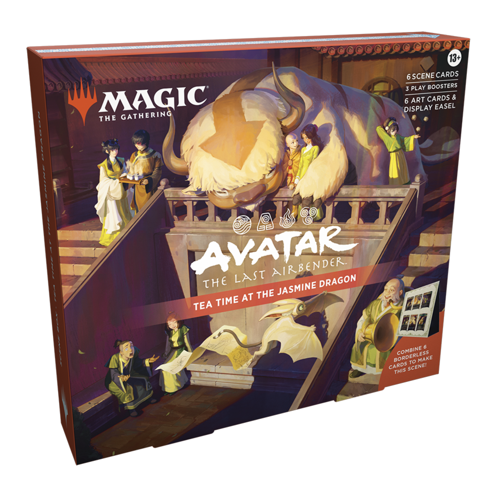 Magic The Gathering | Avatar The Last Airbender  – Scene Box - Tea Time At The Jasmine Dragon