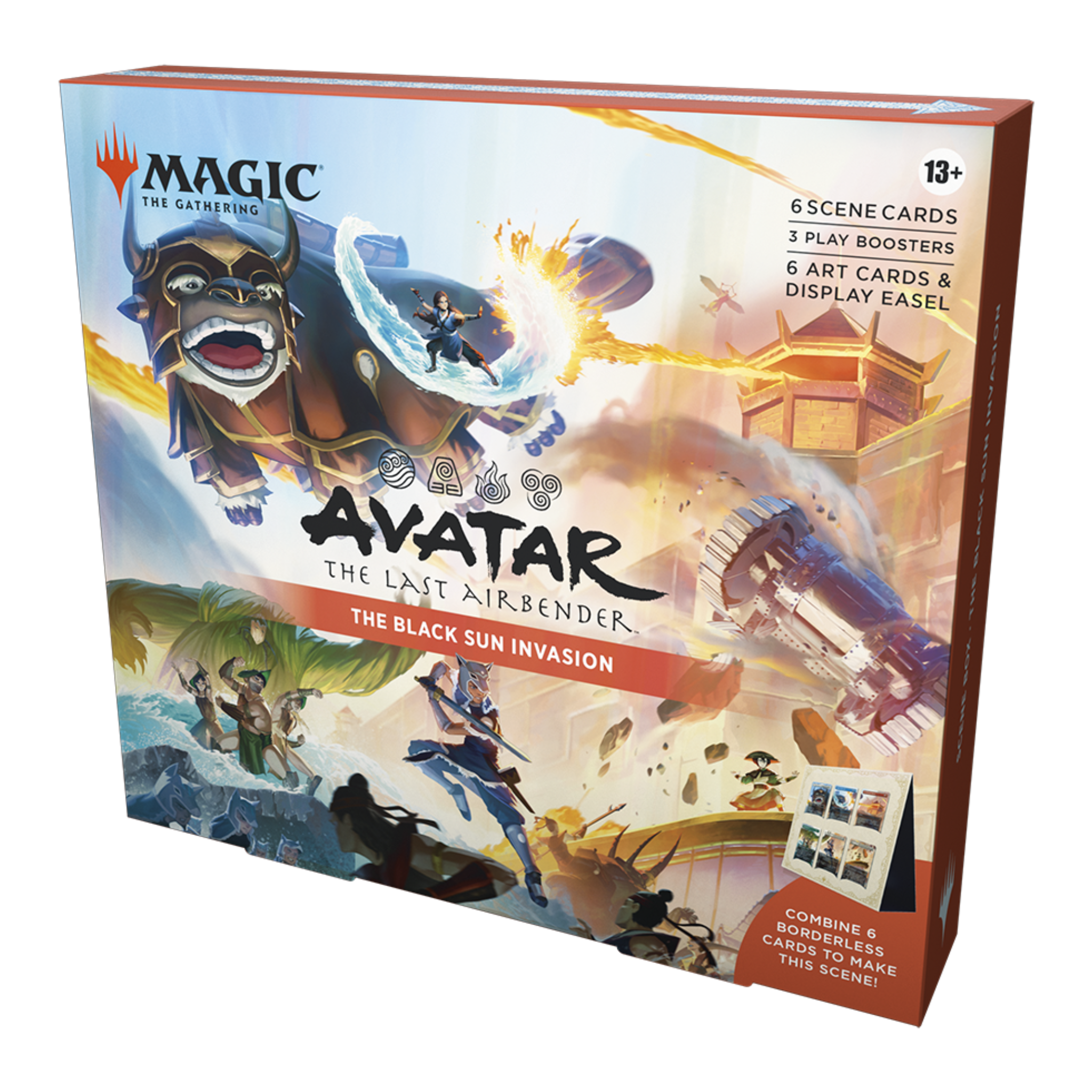 Magic The Gathering | Avatar The Last Airbender  – Scene Box - The Black Sun Invasion
