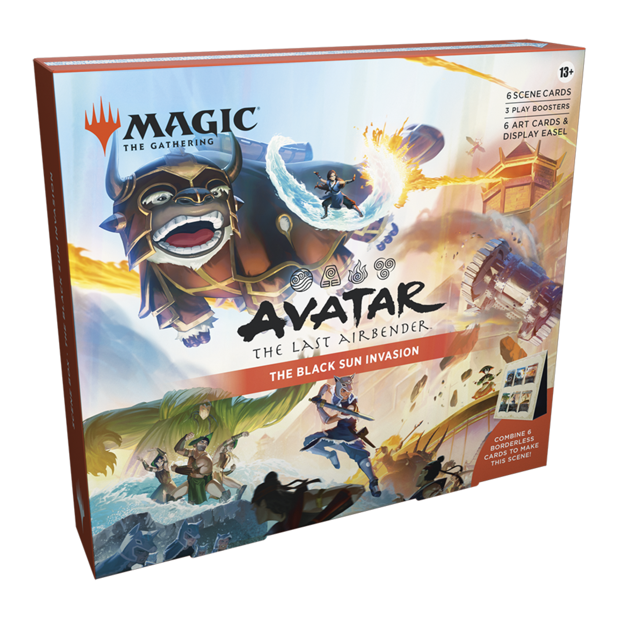 Magic The Gathering | Avatar The Last Airbender  – Scene Box - The Black Sun Invasion