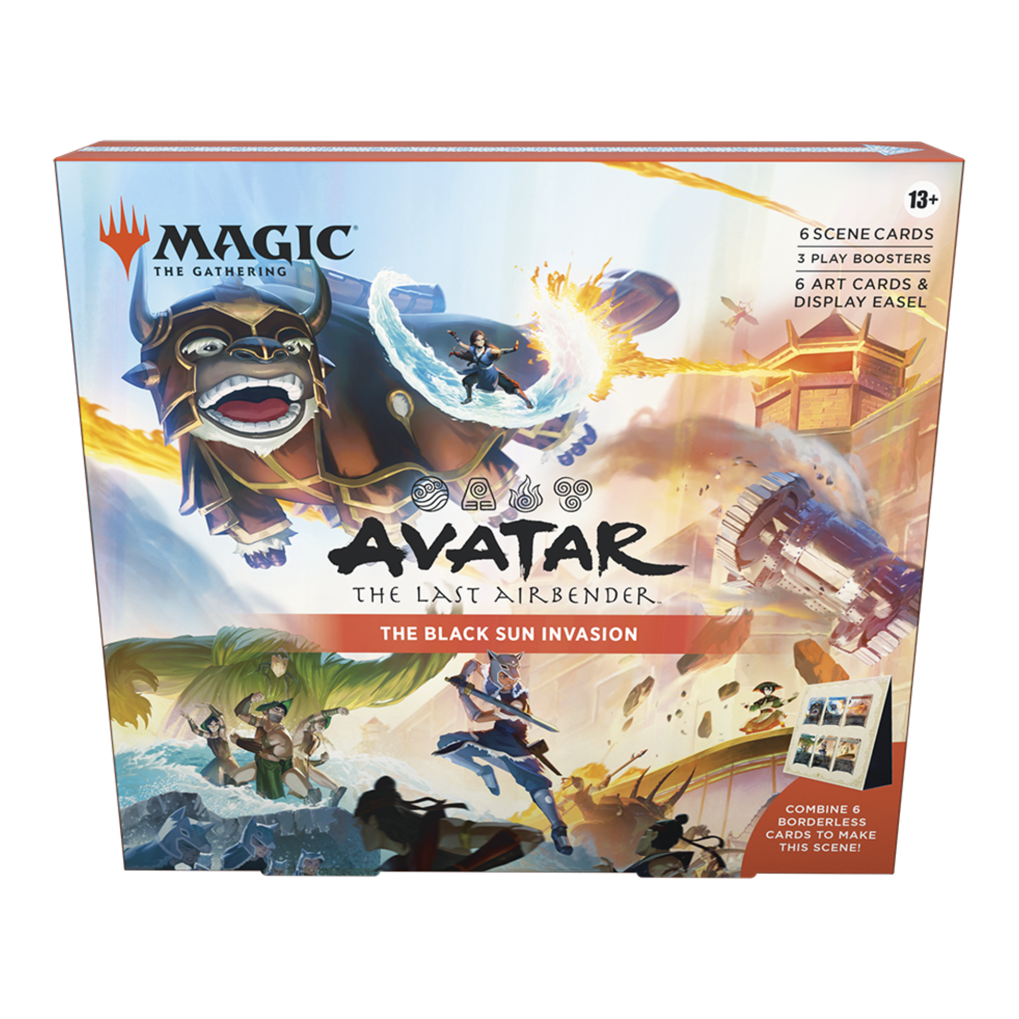 Magic The Gathering | Avatar The Last Airbender  – Scene Box - The Black Sun Invasion