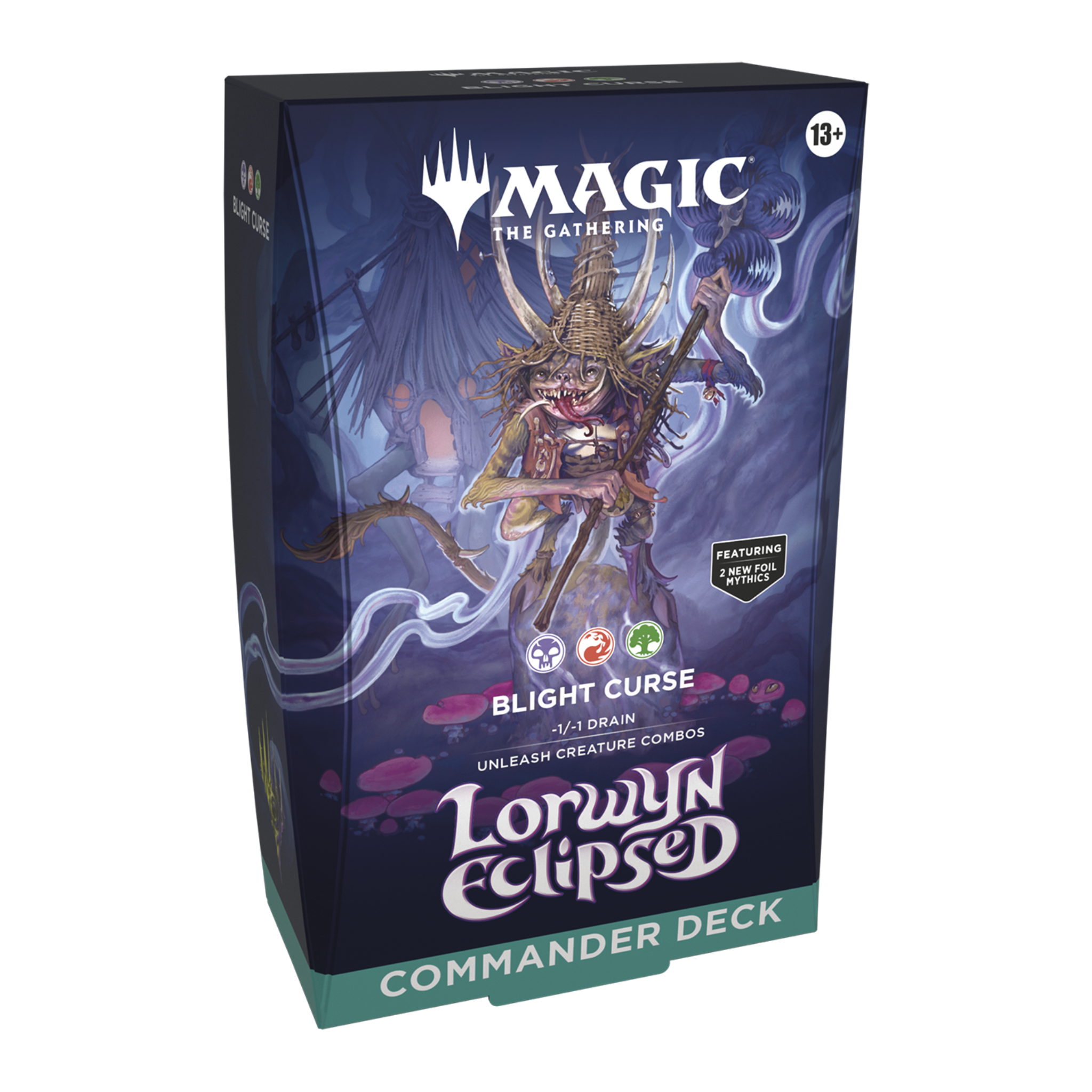 Magic The Gathering | Lorwyn Eclipsed Commander Deck - Blight Curse