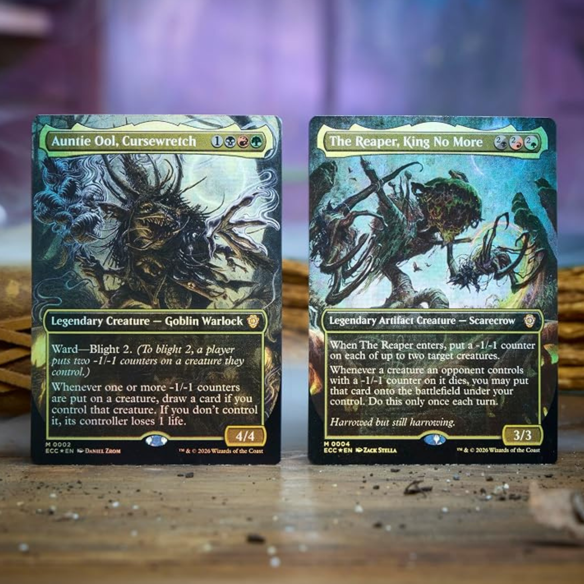 Magic The Gathering | Lorwyn Eclipsed Commander Deck - Blight Curse