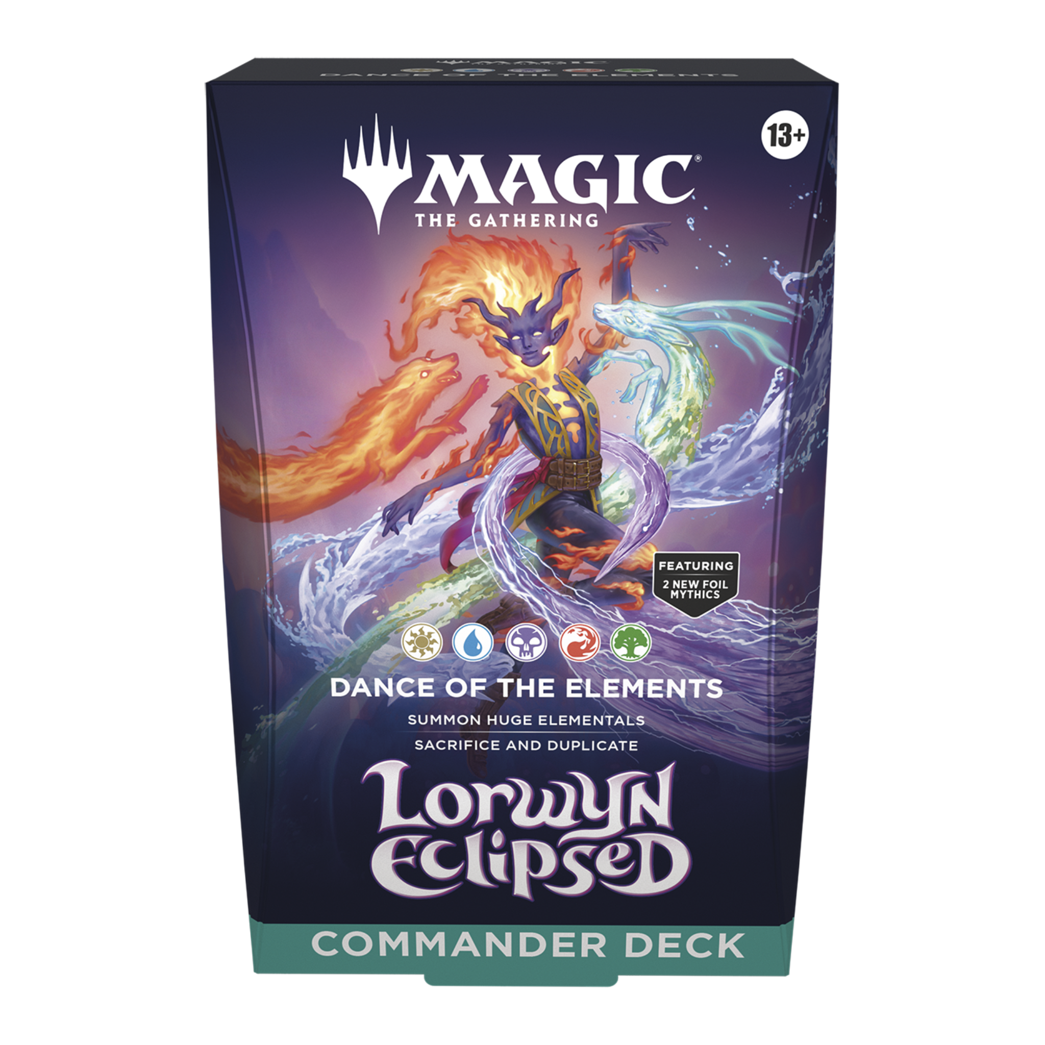 Magic The Gathering | Lorwyn Eclipsed Commander Deck - Dance of The Elements