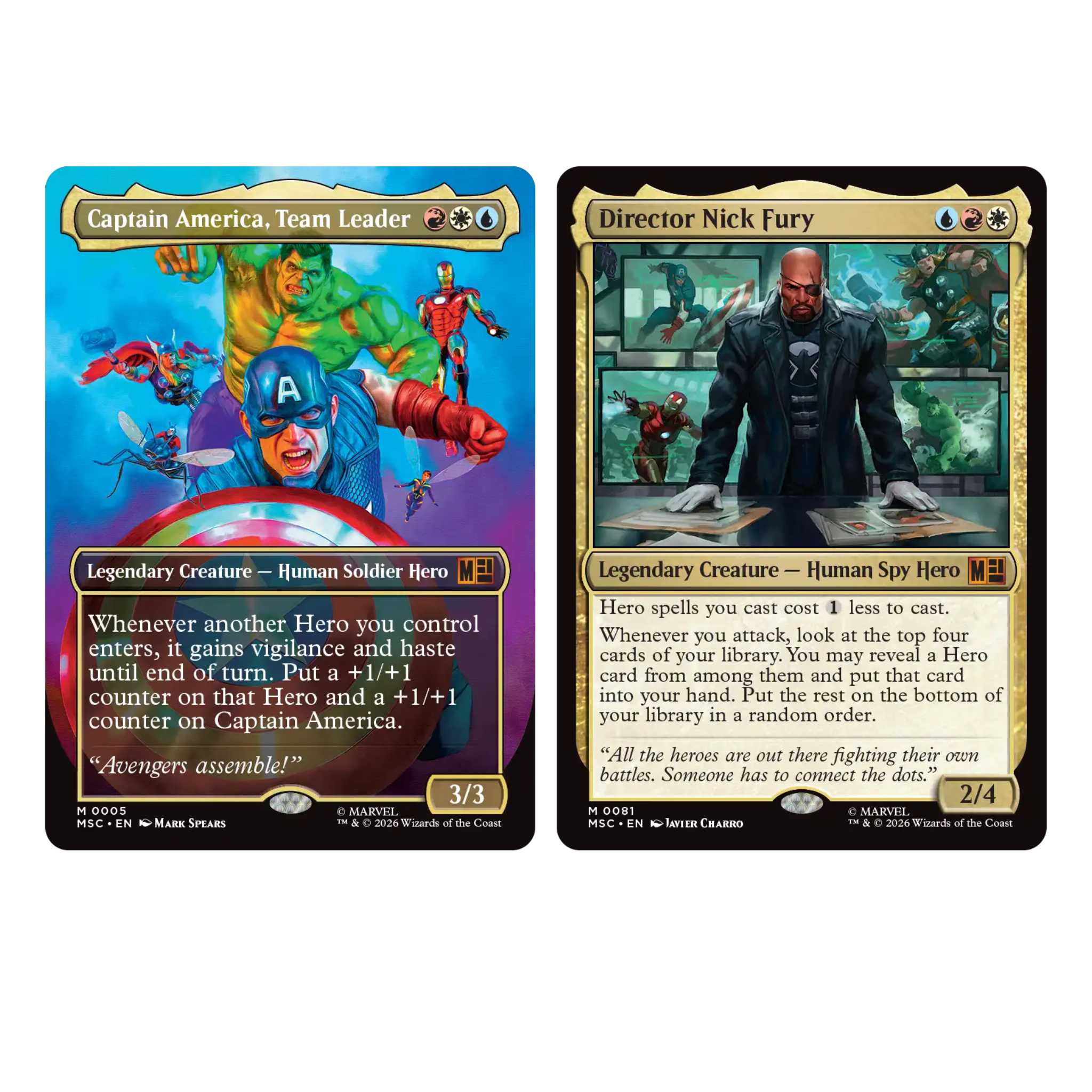 Magic The Gathering | Marvel Super Heroes - Commander Deck - Avengers Assemble