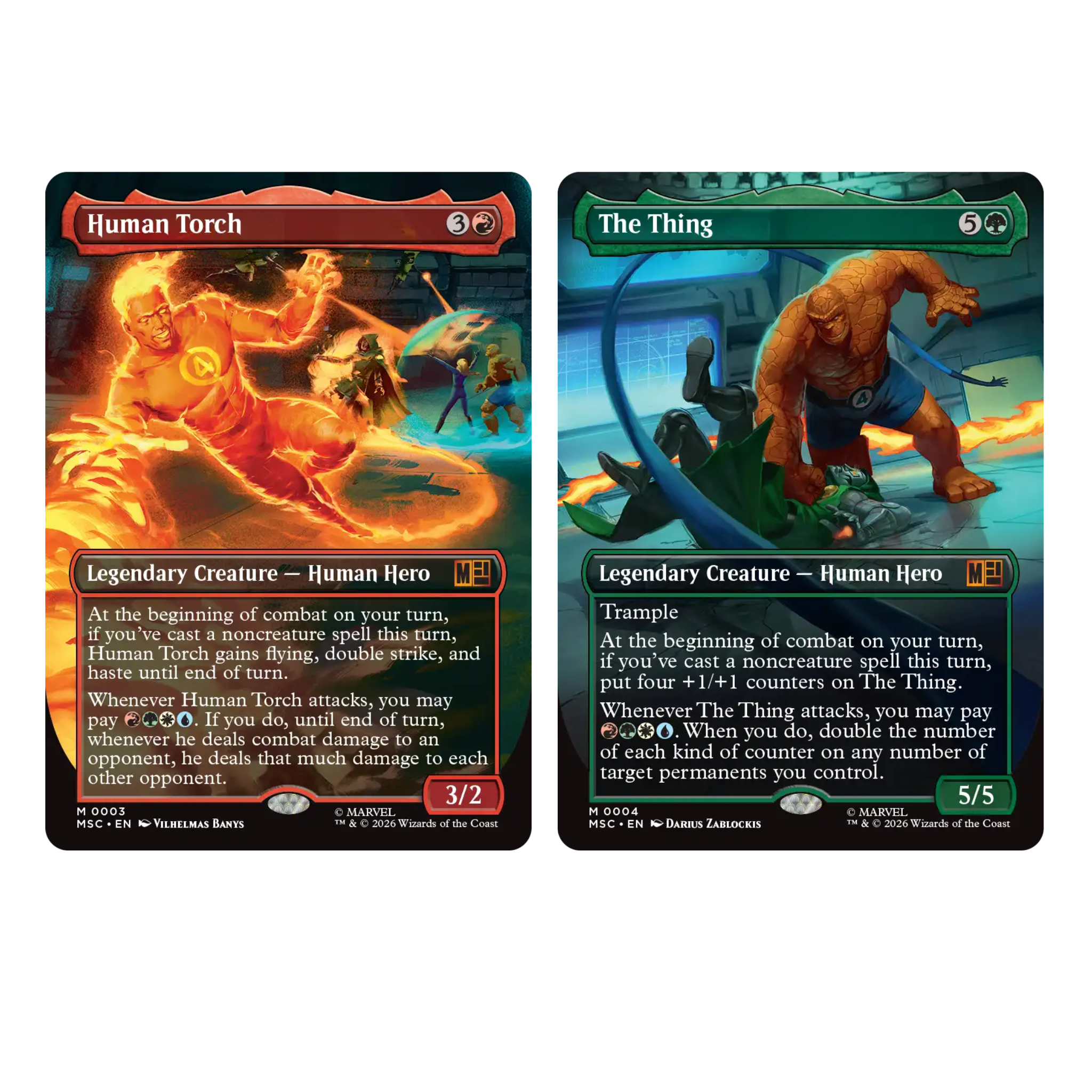 Magic The Gathering | Marvel Super Heroes - Commander Deck - Fantastic Four