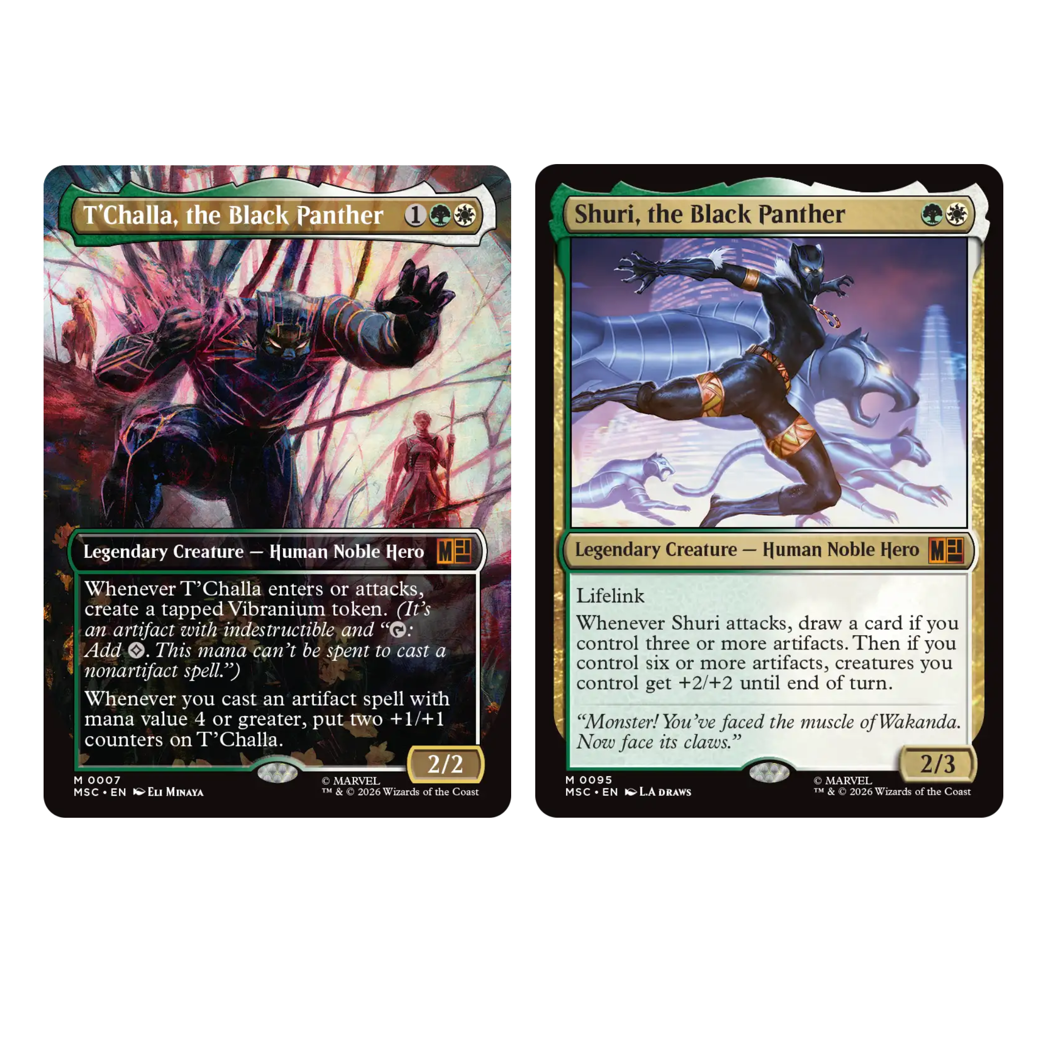 Magic The Gathering | Marvel Super Heroes - Commander Deck - Wakanda Forever