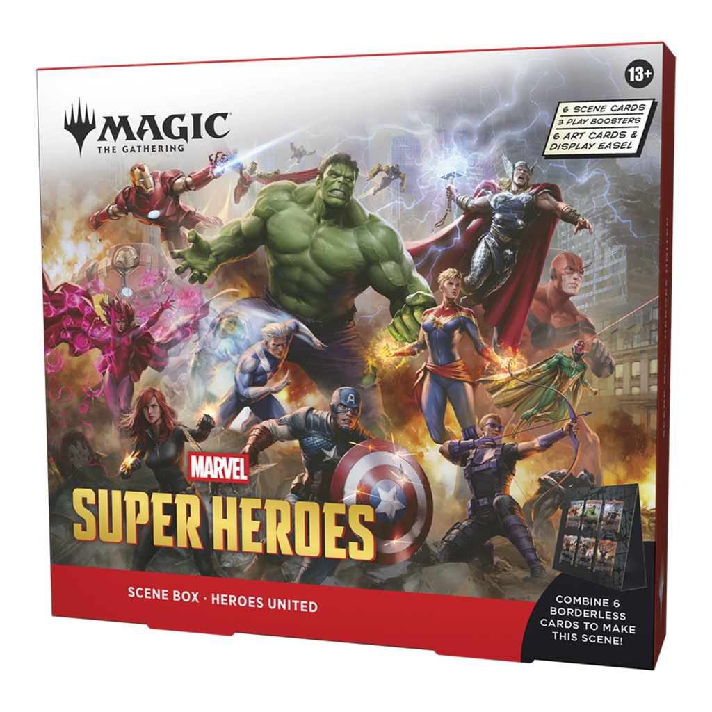 Magic The Gathering | Marvel Super Heroes - Scene Box - Heroes United