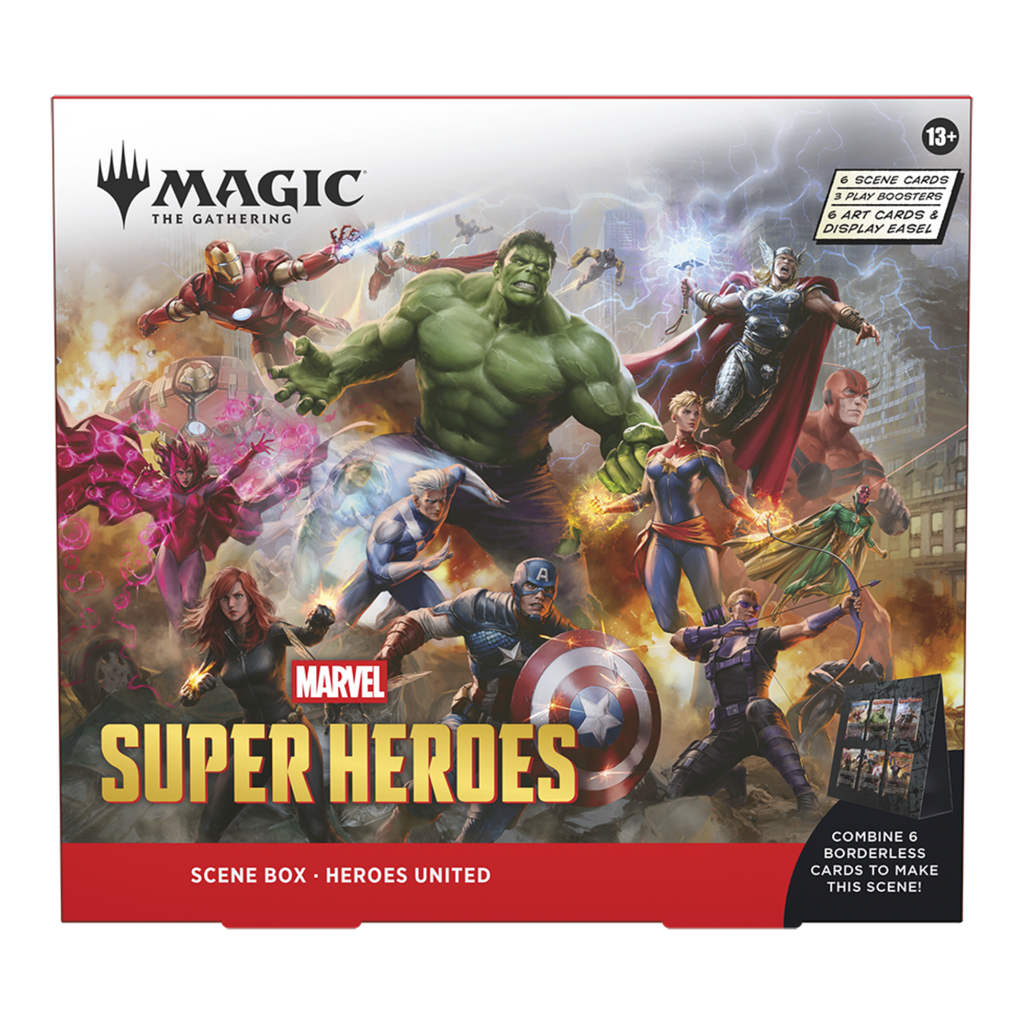 Magic The Gathering | Marvel Super Heroes - Scene Box - Heroes United