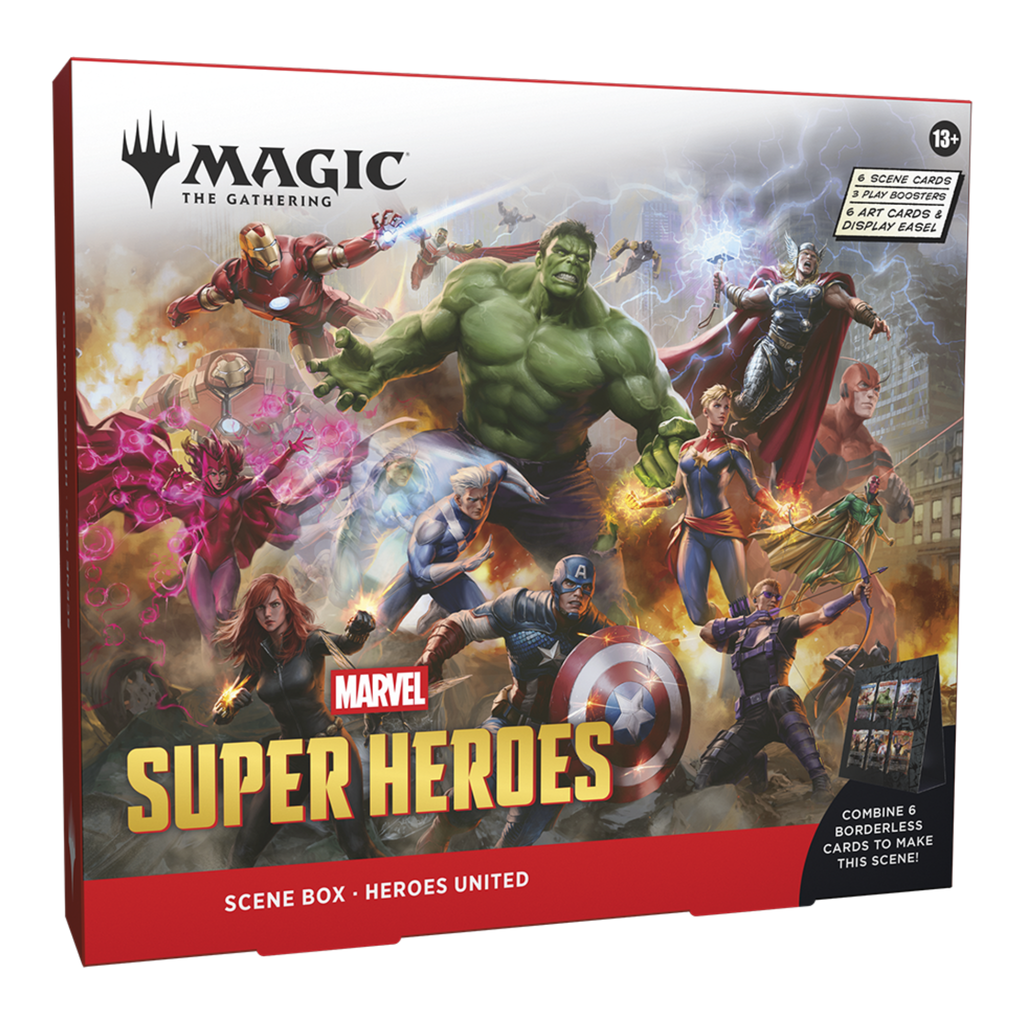 Magic The Gathering | Marvel Super Heroes - Scene Box - Heroes United