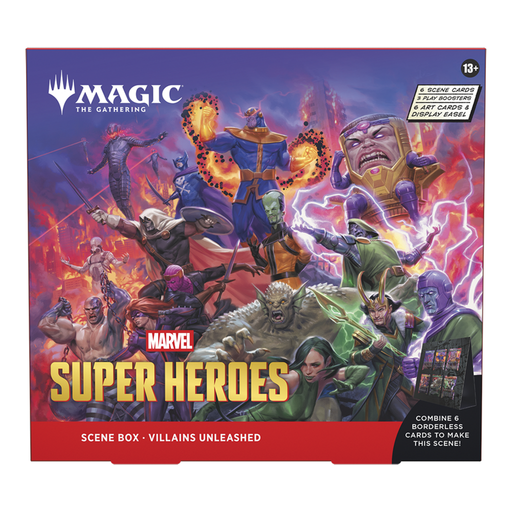 Magic The Gathering | Marvel super Heroes - scene box - Villains Unleashed