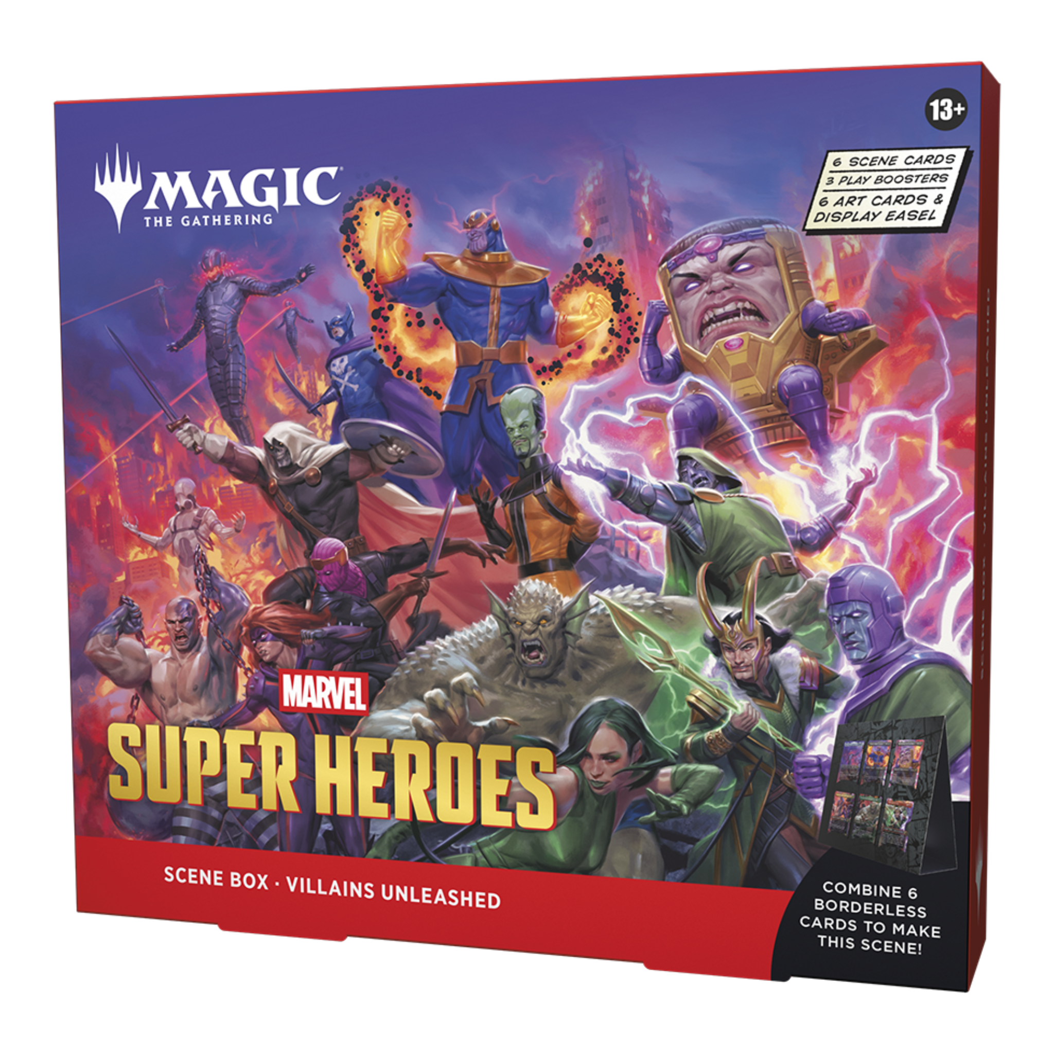 Magic The Gathering | Marvel super Heroes - scene box - Villains Unleashed