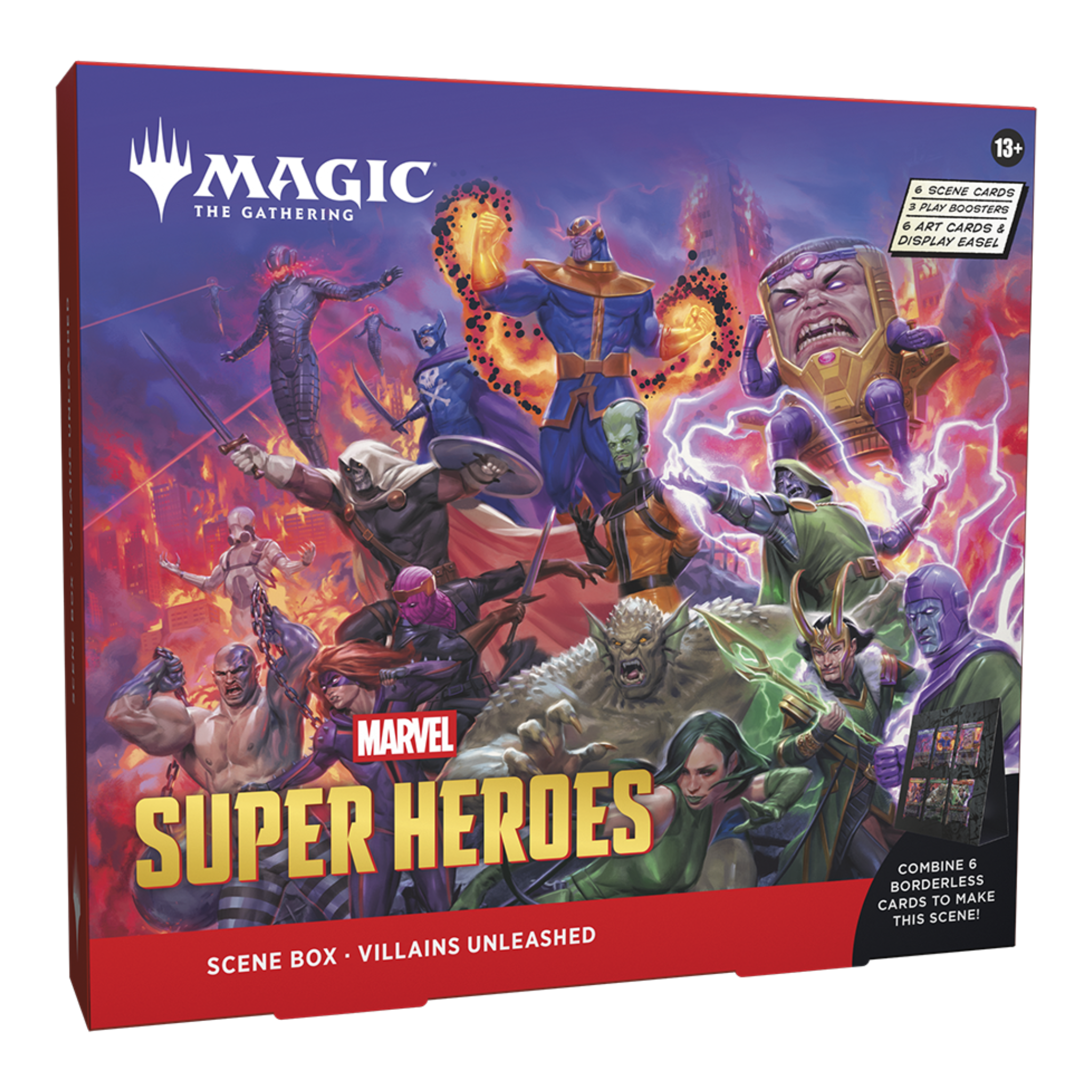 Magic The Gathering | Marvel super Heroes - scene box - Villains Unleashed