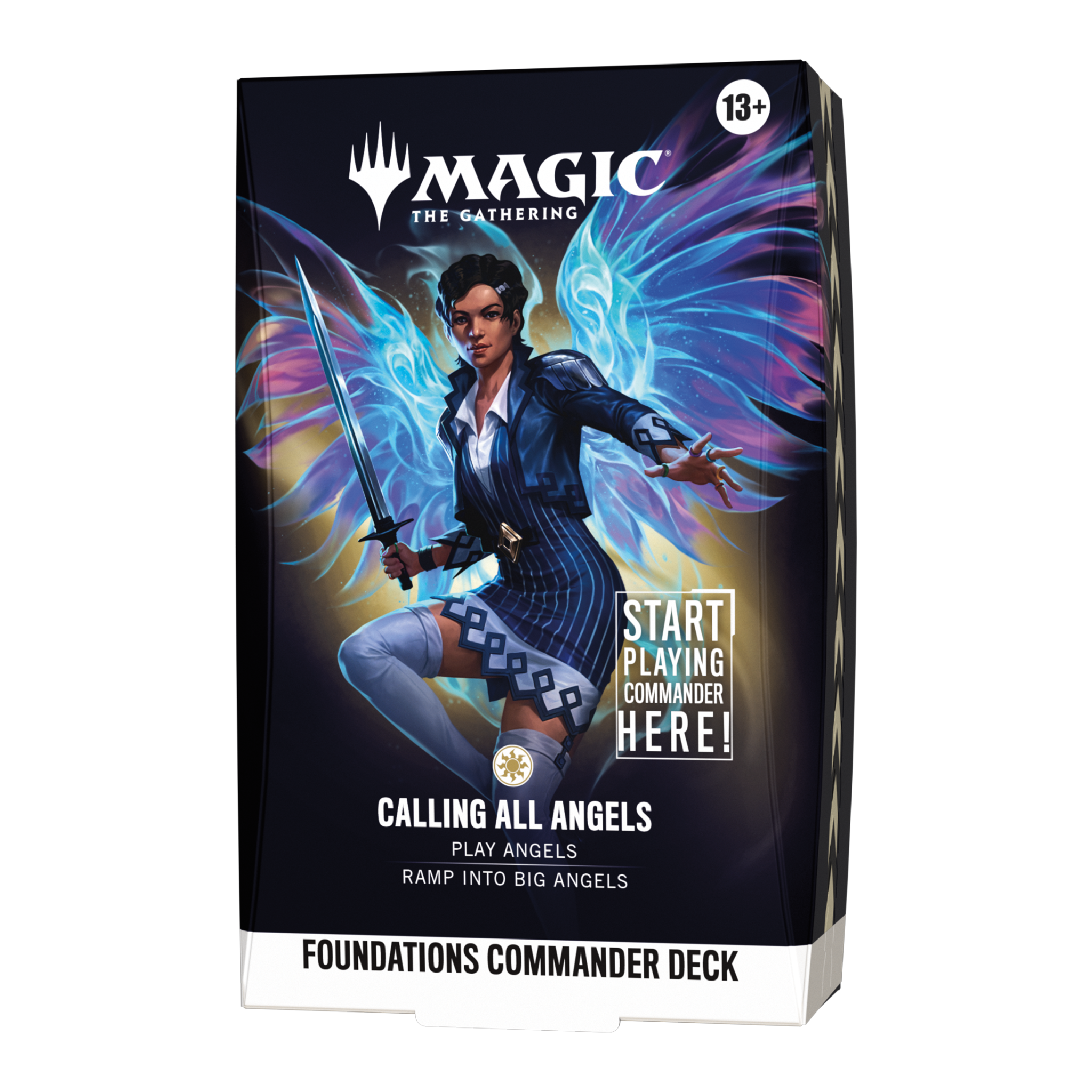 Magic The Gathering | Reality Fracture | Foundations Commander Deck  - Calling All Angels