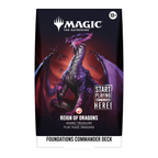 Magic The Gathering | Reality Fracture | Foundations Commander Deck - Reign of Dragons