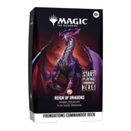 Magic The Gathering | Reality Fracture | Foundations Commander Deck - Reign of Dragons