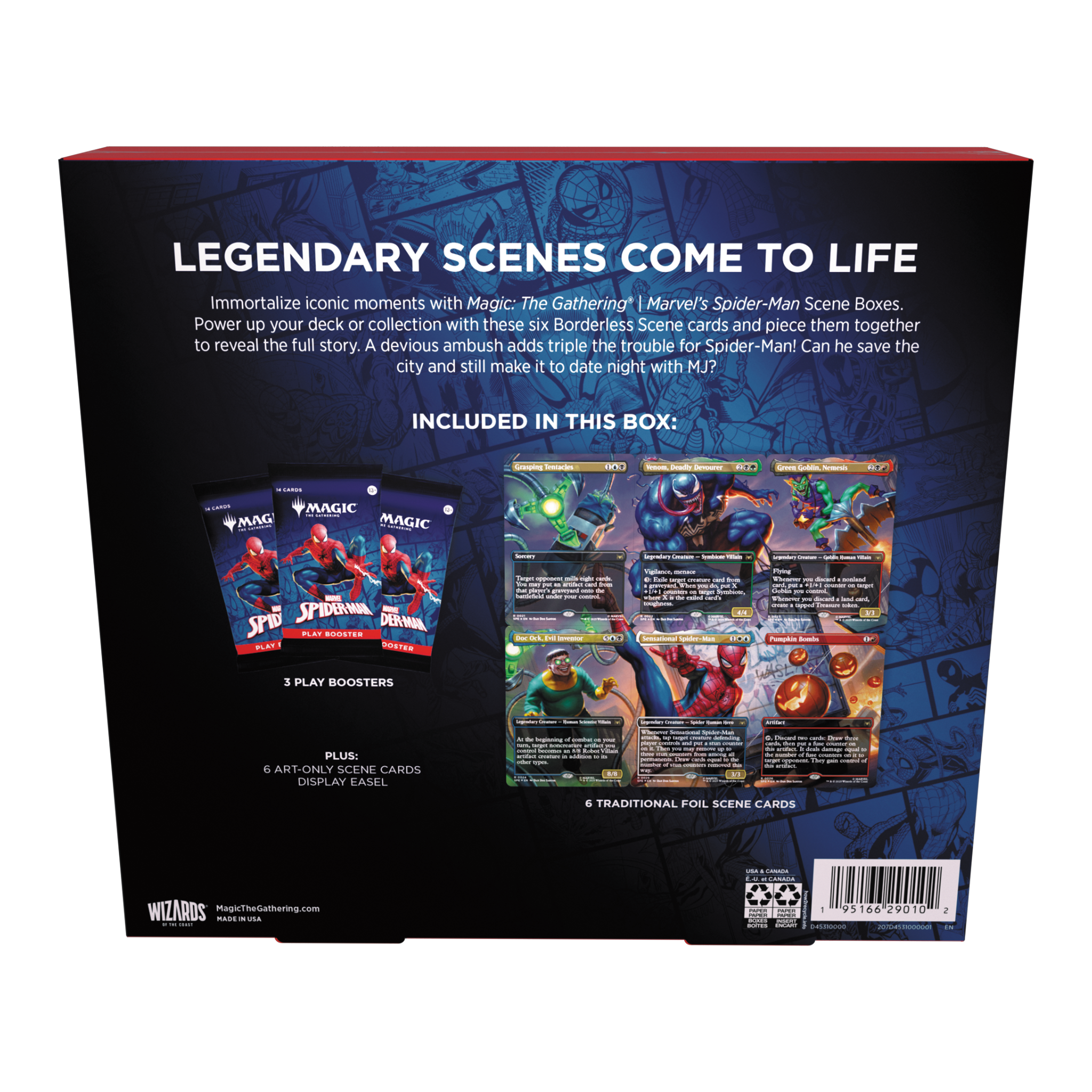 Magic The Gathering | Marvel Spider-Man – Scene Box - Spidey Sensational Showdown