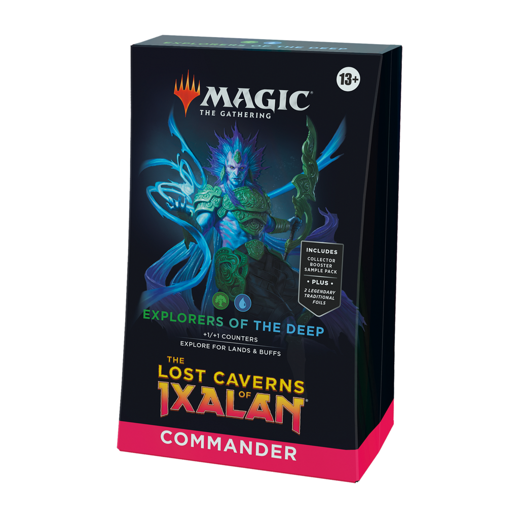 Magic The Gathering | The Lost Caverns Of Ixalan - Commander Deck - Explorers Of The Deep