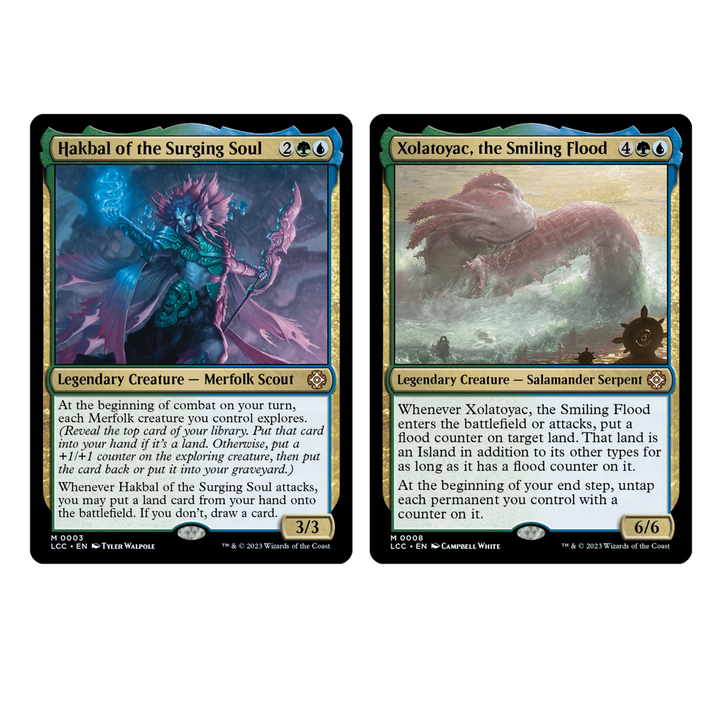 Magic The Gathering | The Lost Caverns Of Ixalan - Commander Deck - Explorers Of The Deep