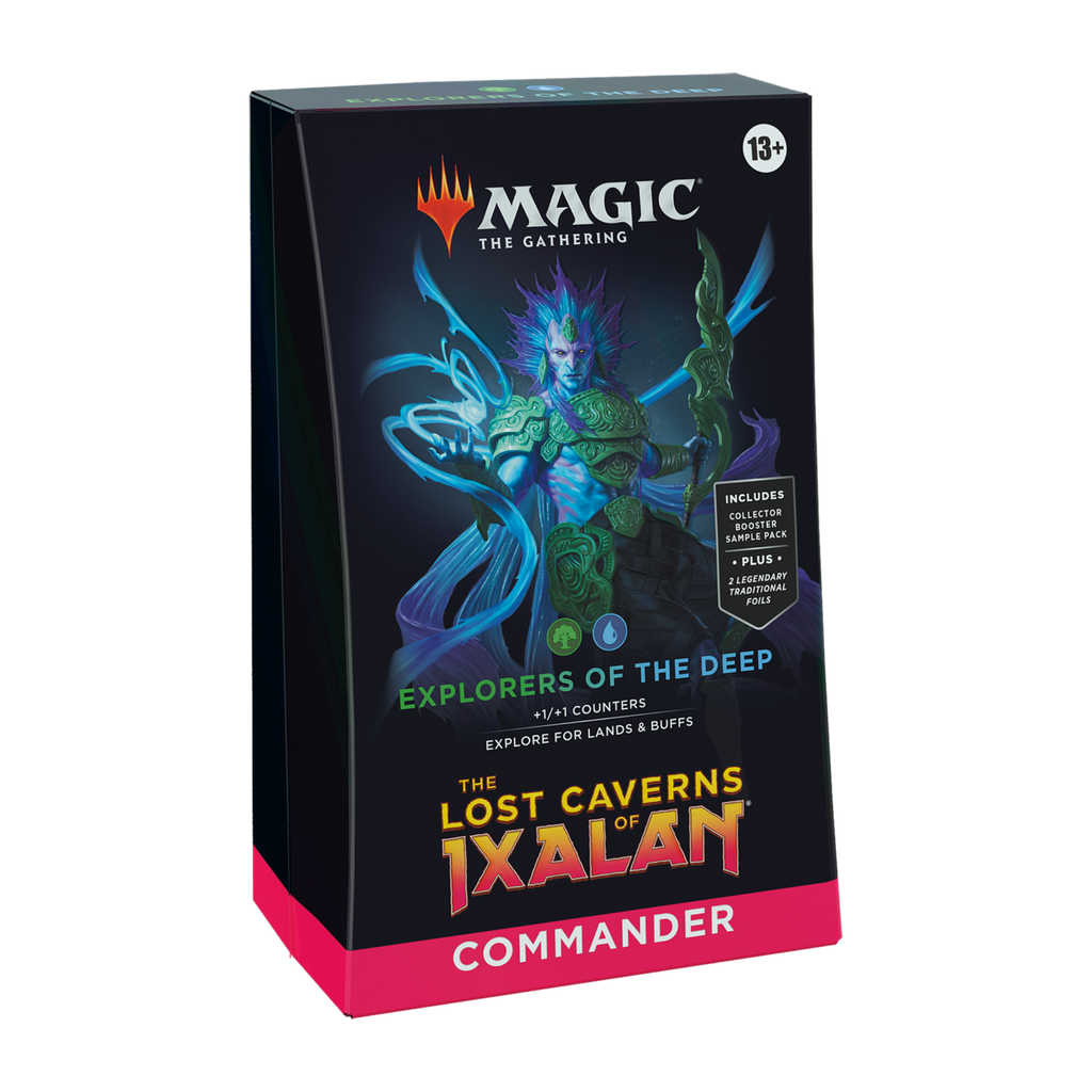 Magic The Gathering | The Lost Caverns Of Ixalan - Commander Deck - Explorers Of The Deep