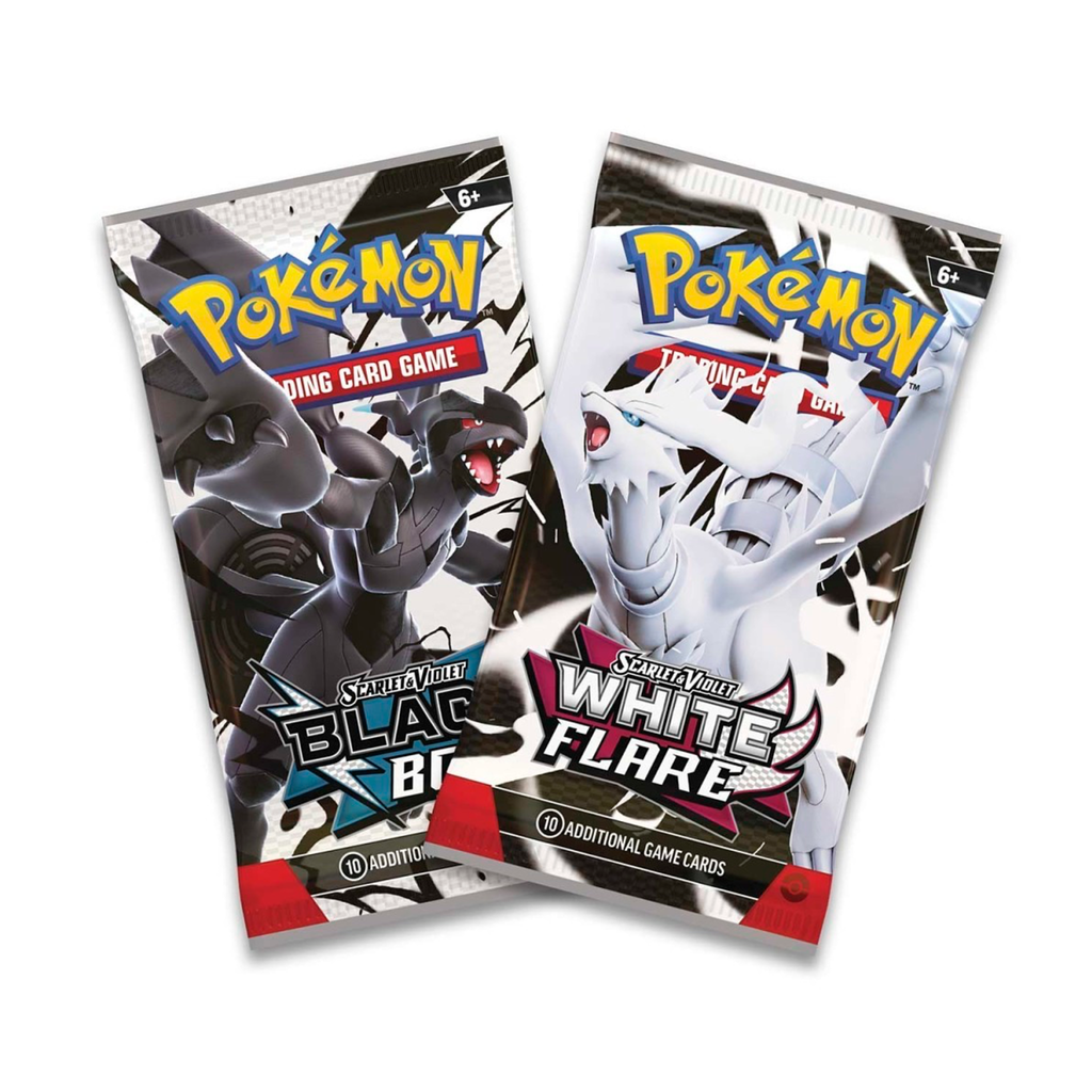 Pokémon TCG | Scarlet & Violet – Black Bolt/White Flare Mini Tin
