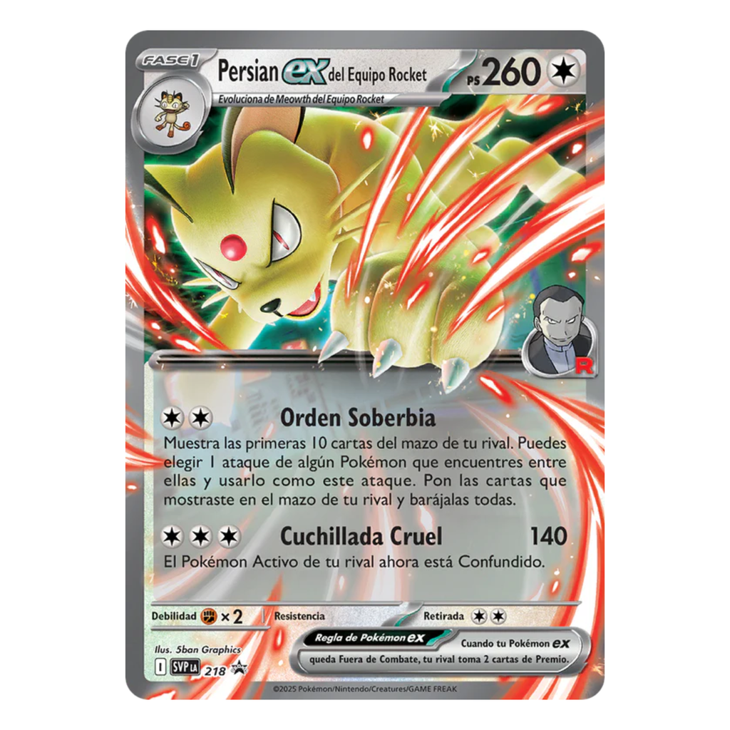 Pokémon TCG | Destined Rivals – Team Rocket Tin - Persian