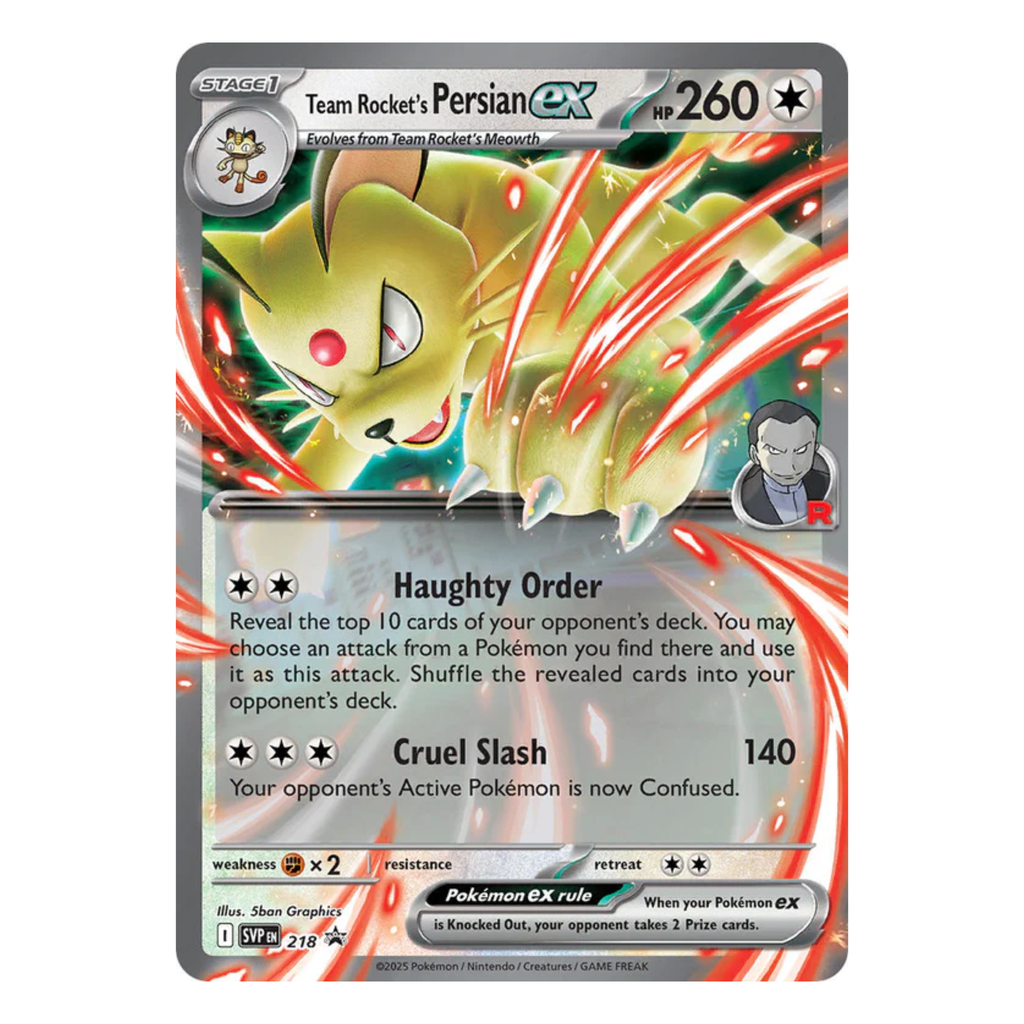 Pokémon TCG | Destined Rivals – Team Rocket Tin - Persian