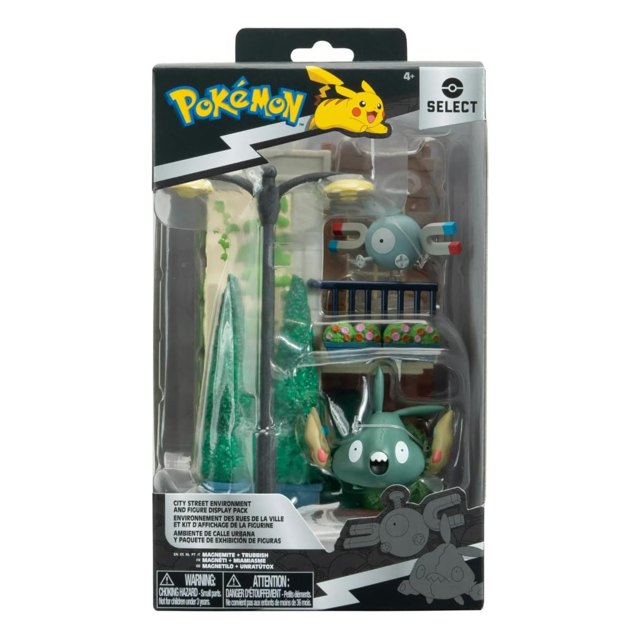 Pokémon | Select Environment | City Street Environment and Figure Display Pack