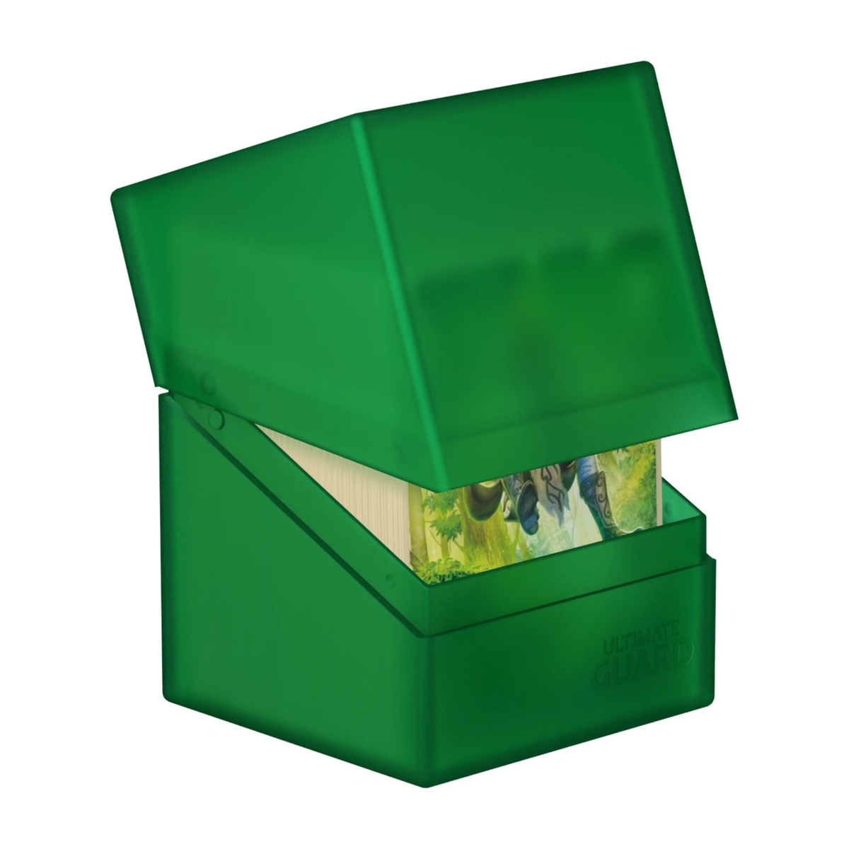 Ultimate Guard | Boulder | Deckbox - 100+ Standard - Emerald