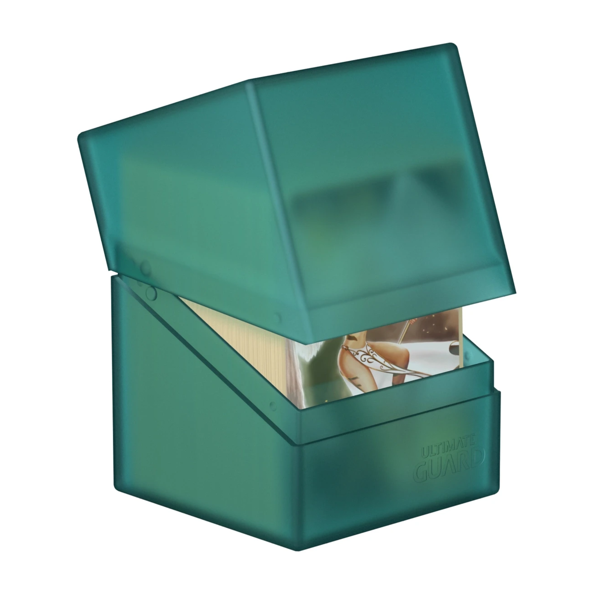 Ultimate Guard | Boulder | Deckbox - 100+ Standard - Malachit