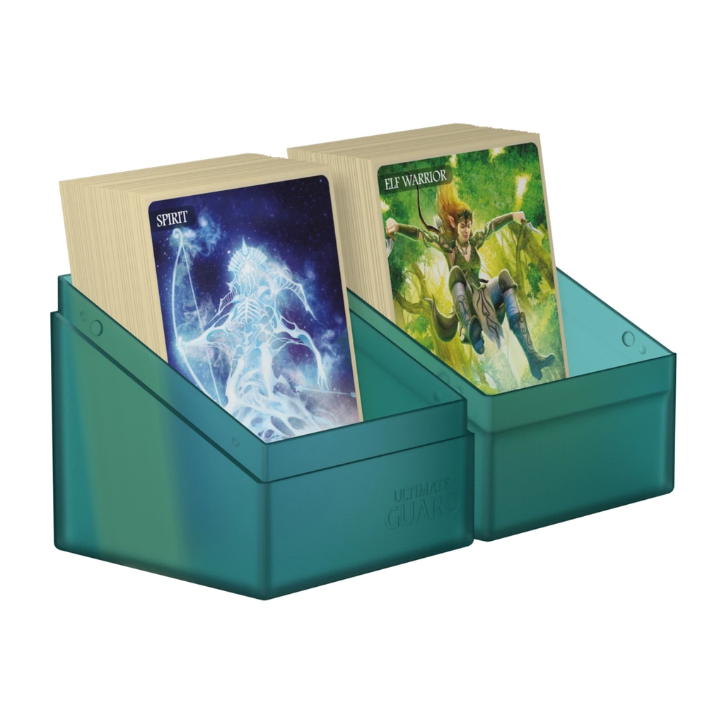 Ultimate Guard | Boulder | Deckbox - 100+ Standard - Malachit
