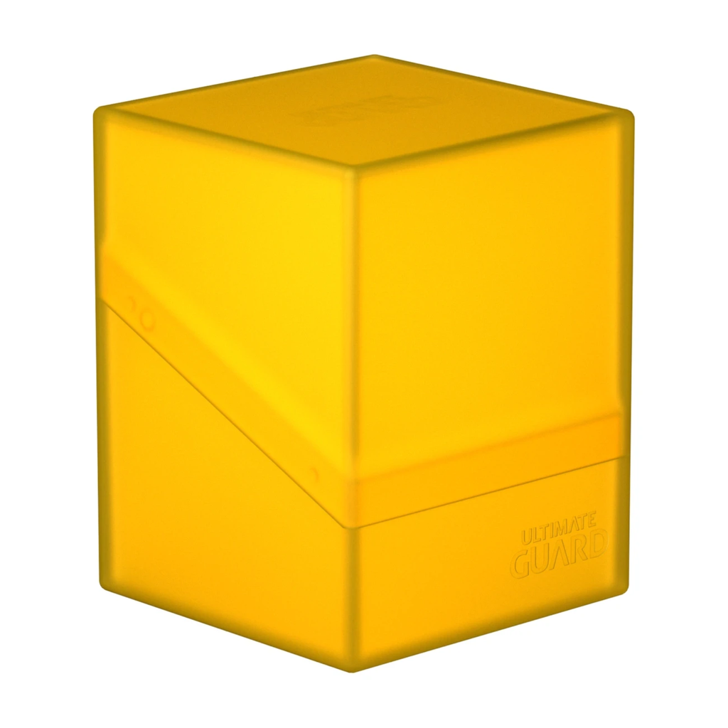 Ultimate Guard | Boulder | Deckbox - 100+ Standard - Amber
