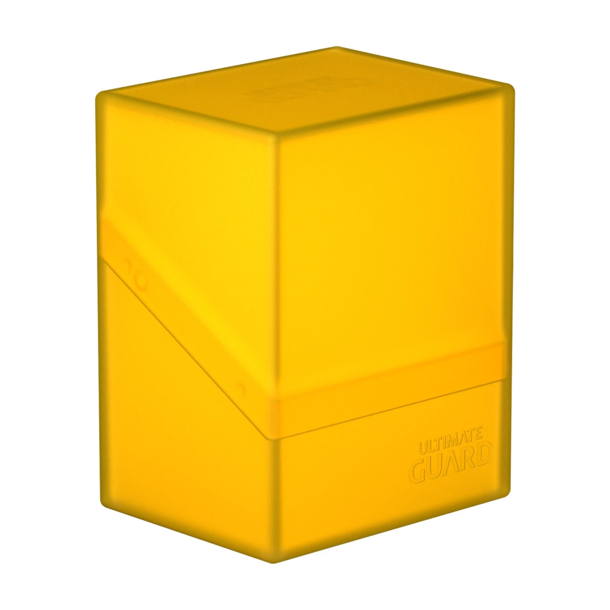 Ultimate Guard | Boulder | Deckbox - 80+ Standard - Amber