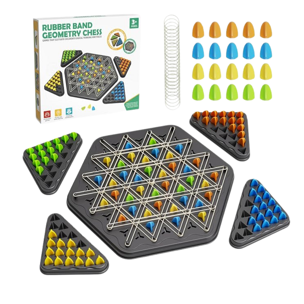 Rubber Band Geometry Chess