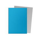 Dragon Shield | Sleeves - DUAL- Matte Sky Blue & Silver