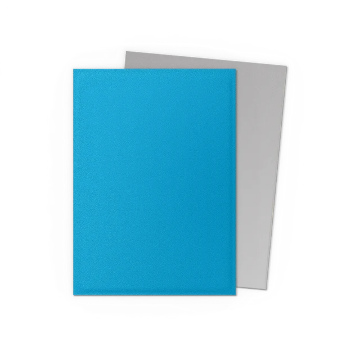 Dragon Shield | Sleeves - DUAL- Matte Sky Blue & Silver