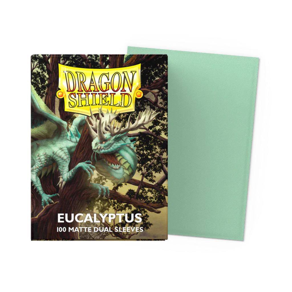 Dragon Shield | Sleeves - DUAL- Matte Eucalyptus 'Lehel'