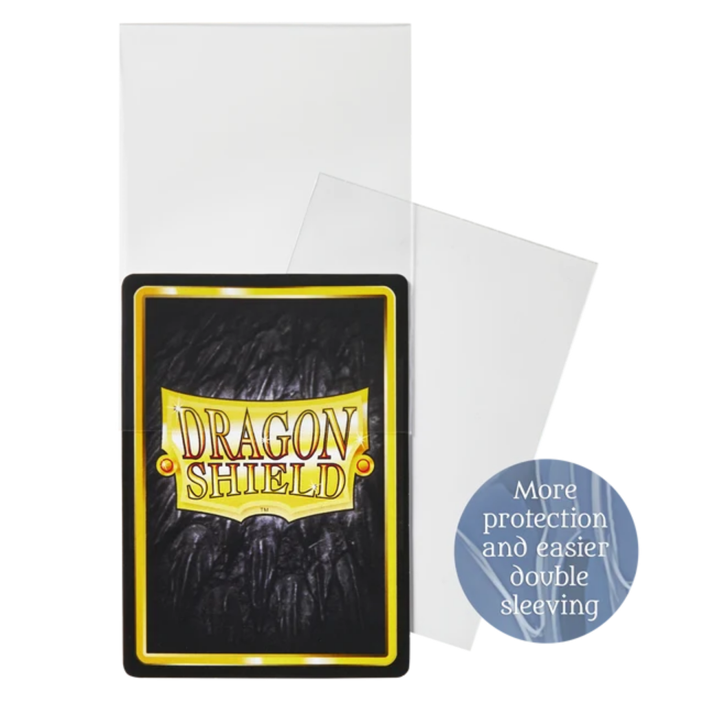 Dragon Shield | Sleeves - Perfect Fit Standard - Thick Inner Sleeves - Clear