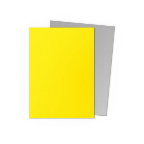 Dragon Shield | Sleeves - DUAL- Matte Yellow & Silver