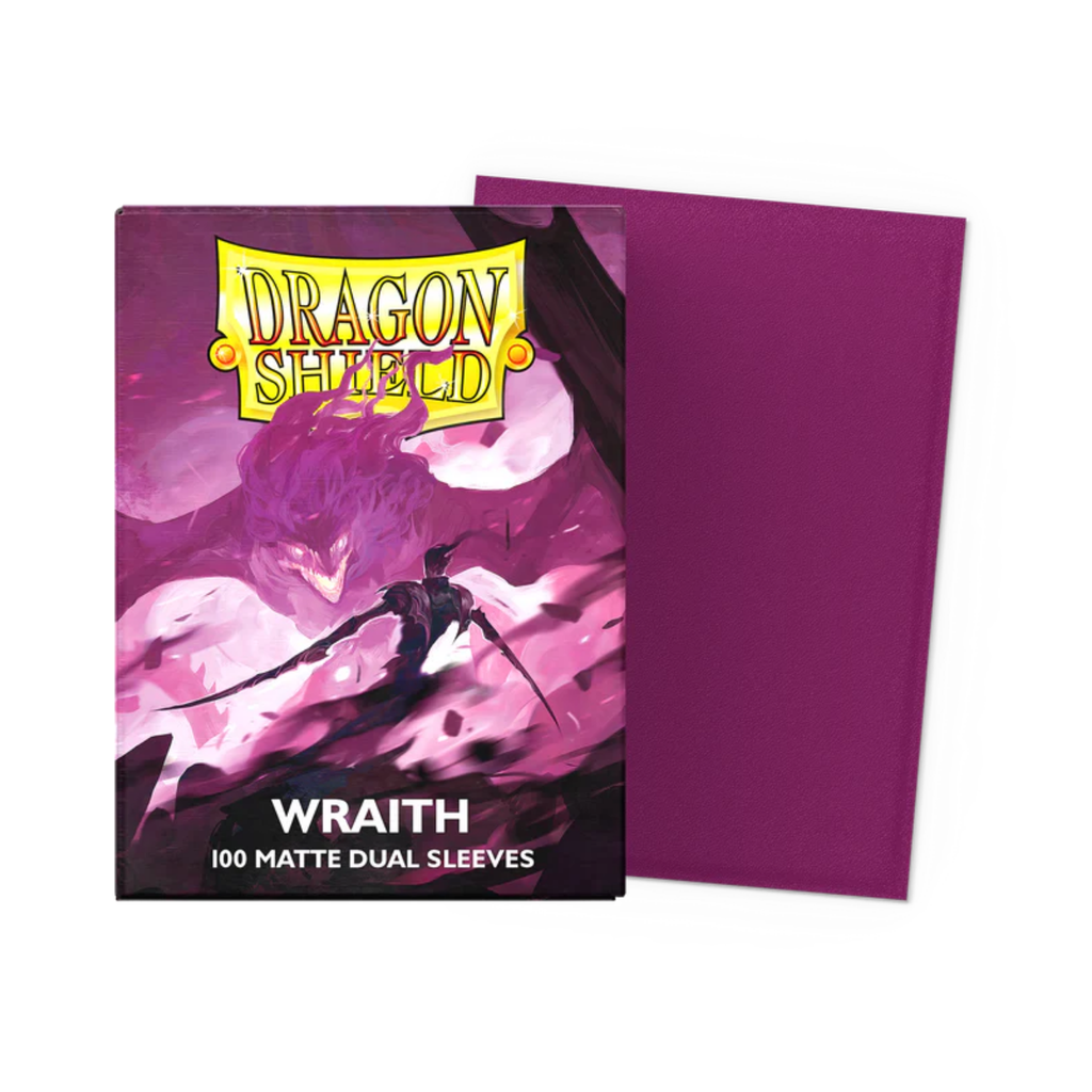 Dragon Shield | Sleeves - DUAL- Matte Wraith 'Alaric, Chaos Wraith'