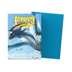Dragon Shield | Sleeves - DUAL- Matte Sky Blue & Silver