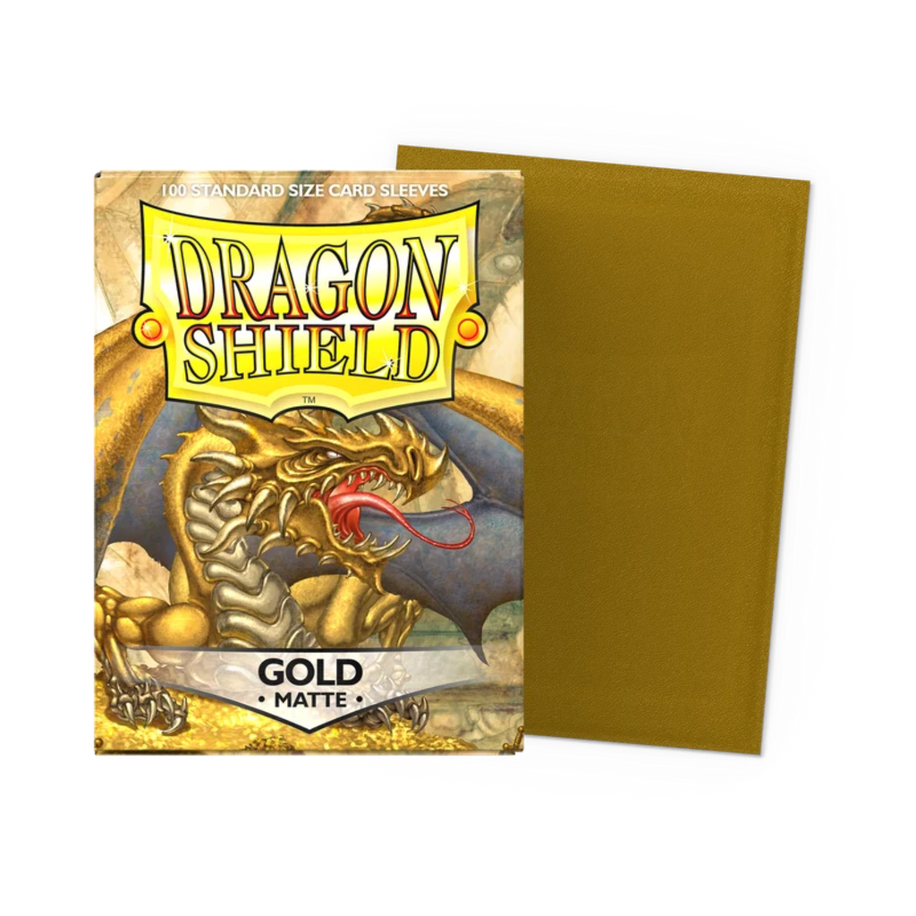 Dragon Shield | Sleeves - Matte Gold